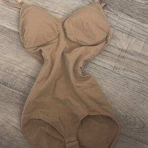 Elegant Nude Shapewear Bodysuit